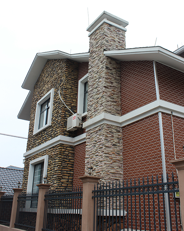 自建別墅（外墻磚、文化石、瀝青瓦）案例